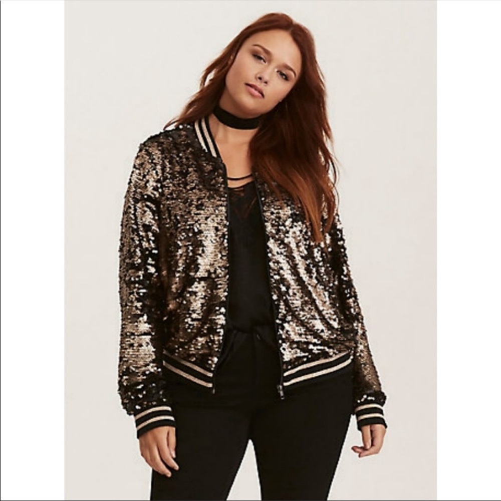 Torrid Runway Collection Bomber Jacket